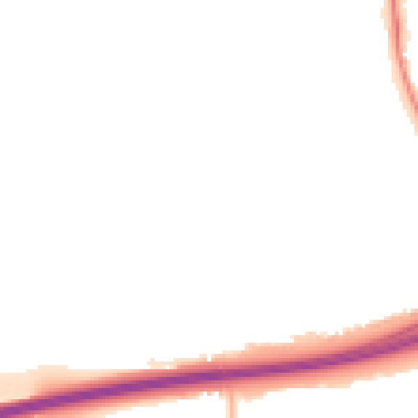 Night-time road noise heatmap for NN15 6TQ