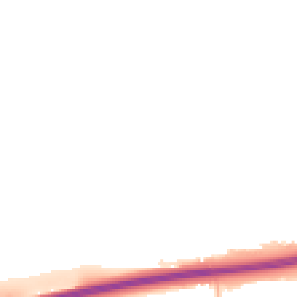 Night-time road noise heatmap for NN15 6US