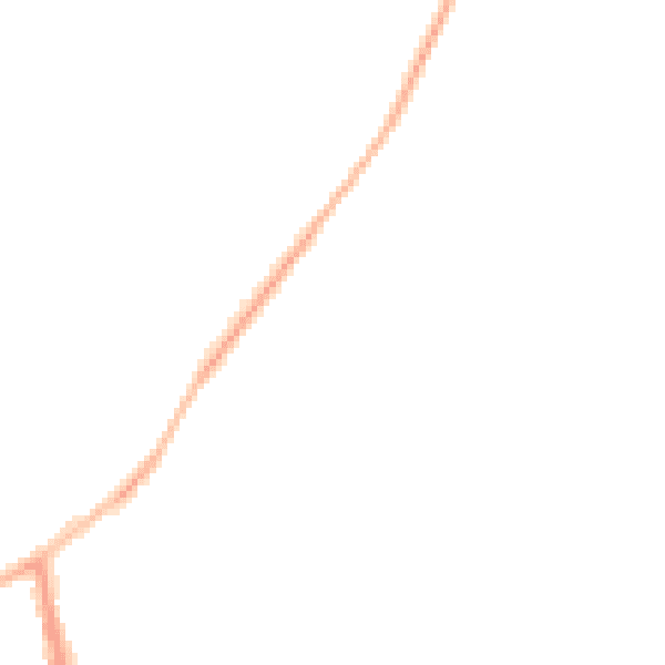Night-time road noise heatmap for NN16 0QR