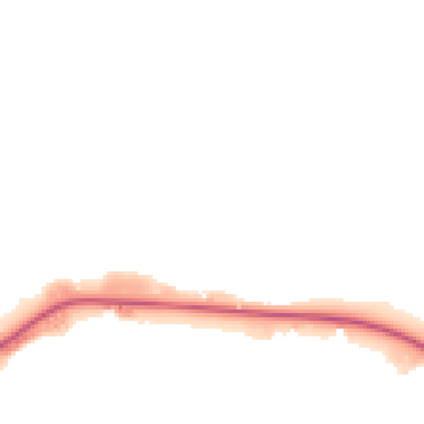Night-time road noise heatmap for NN17 4DS