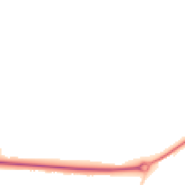 Night-time road noise heatmap for NN17 5FS