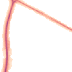 Night-time road noise heatmap for NN18 0AE