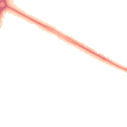 Night-time road noise heatmap for NN18 0AL