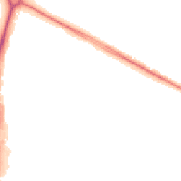 Night-time road noise heatmap for NN18 0AY