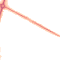 Night-time road noise heatmap for NN18 0AZ