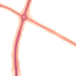 Night-time road noise heatmap for NN18 0BG
