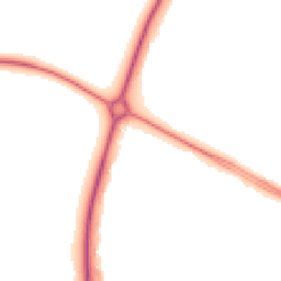 Night-time road noise heatmap for NN18 0BN