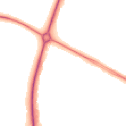 Night-time road noise heatmap for NN18 0BQ