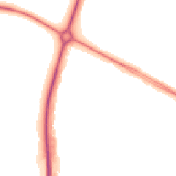 Night-time road noise heatmap for NN18 0BS