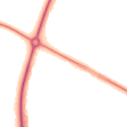 Night-time road noise heatmap for NN18 0BW