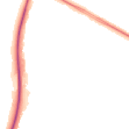 Night-time road noise heatmap for NN18 0DA