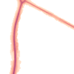 Night-time road noise heatmap for NN18 0DB