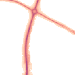Night-time road noise heatmap for NN18 0DE