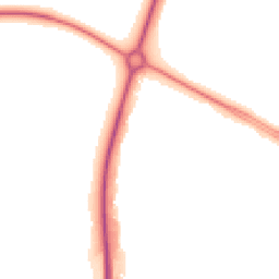 Night-time road noise heatmap for NN18 0DF