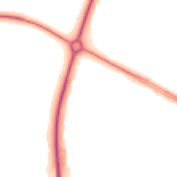 Night-time road noise heatmap for NN18 0DG
