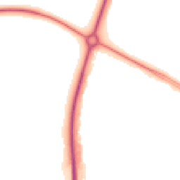 Night-time road noise heatmap for NN18 0DP