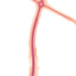 Night-time road noise heatmap for NN18 0DW