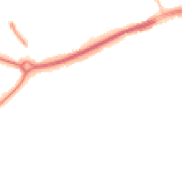 Night-time road noise heatmap for NN18 8DP