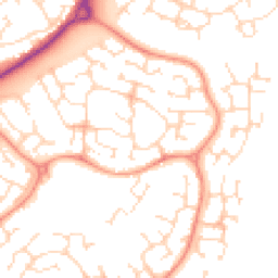Daytime road noise heatmap for NN18 8FE