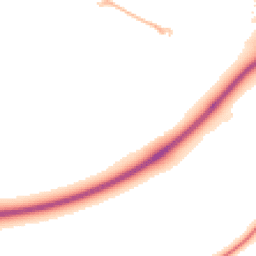 Night-time road noise heatmap for NN18 8GT