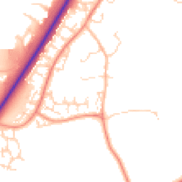 Daytime road noise heatmap for NN18 8HL