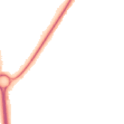 Night-time road noise heatmap for NN18 8HU