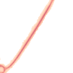 Night-time road noise heatmap for NN18 8JJ