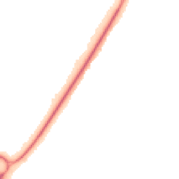 Night-time road noise heatmap for NN18 8JU