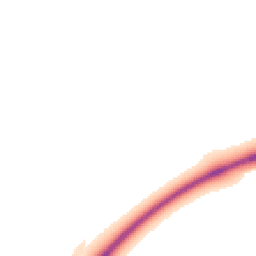 Night-time road noise heatmap for NN18 8TN