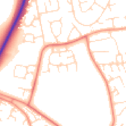 Daytime road noise heatmap for NN18 9AJ