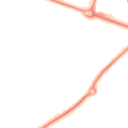 Night-time road noise heatmap for NN18 9LH