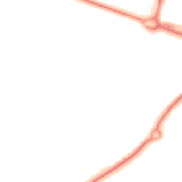 Night-time road noise heatmap for NN18 9LJ