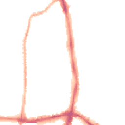 Night-time road noise heatmap for NN2 6AP