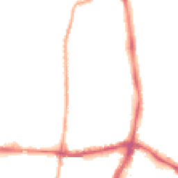 Night-time road noise heatmap for NN2 6BB