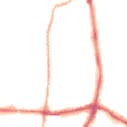 Night-time road noise heatmap for NN2 6BE