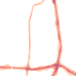 Night-time road noise heatmap for NN2 6BG