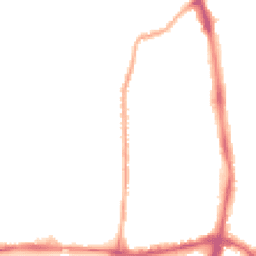 Night-time road noise heatmap for NN2 6BW