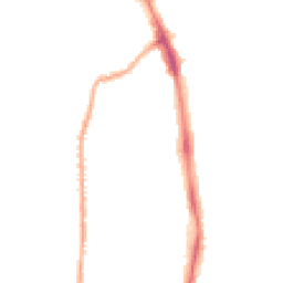 Night-time road noise heatmap for NN2 6DF