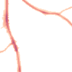 Night-time road noise heatmap for NN2 6EQ