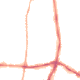 Night-time road noise heatmap for NN2 6LQ