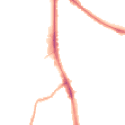 Night-time road noise heatmap for NN2 6NB