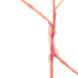 Night-time road noise heatmap for NN2 6NG