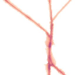 Night-time road noise heatmap for NN2 6QE