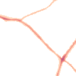Night-time road noise heatmap for NN2 7DS