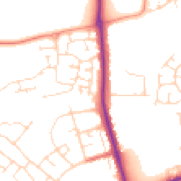 Daytime road noise heatmap for NN2 8FP