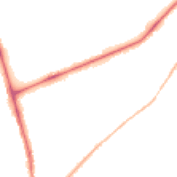 Night-time road noise heatmap for NN2 8LQ