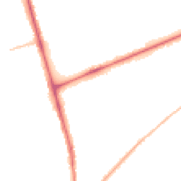 Night-time road noise heatmap for NN2 8PA