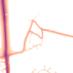 Daytime road noise heatmap for NN2 8RN