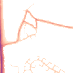 Daytime road noise heatmap for NN2 8RY