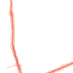 Night-time road noise heatmap for NN2 8SB